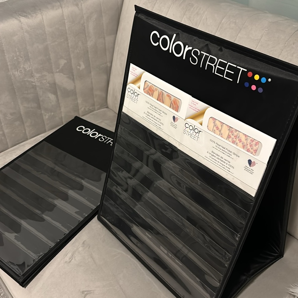 2 ColorStreet Vendor Displays & 1 Wooden Display